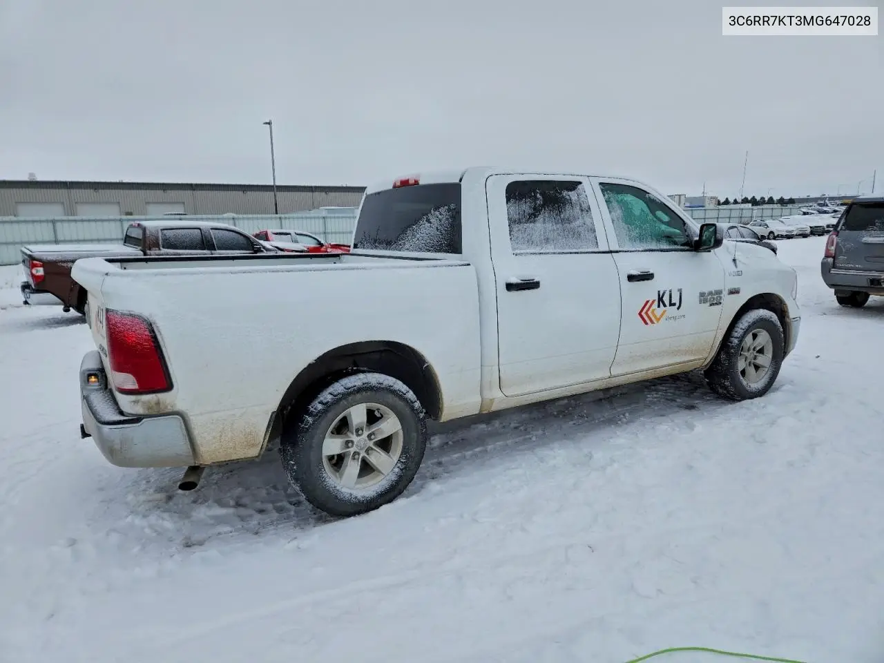 3C6RR7KT3MG647028 2021 Ram 1500 Classic Tradesman