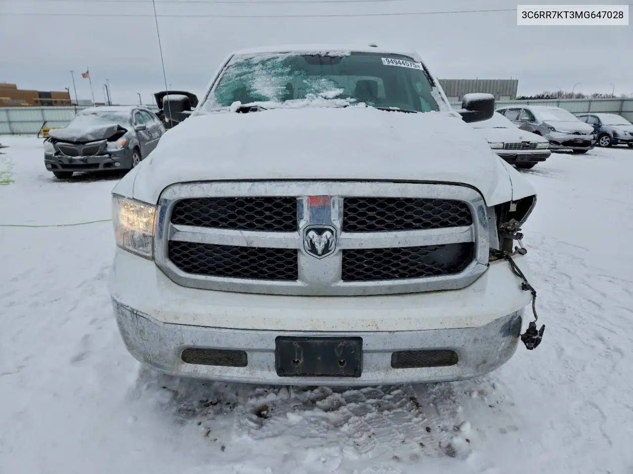 3C6RR7KT3MG647028 2021 Ram 1500 Classic Tradesman