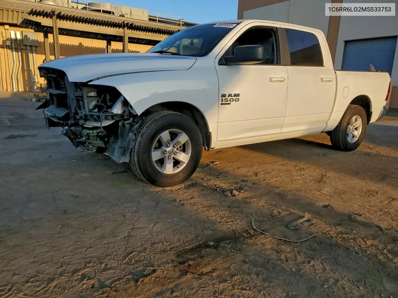 1C6RR6LG2MS533753 2021 Ram 1500 Classic Slt