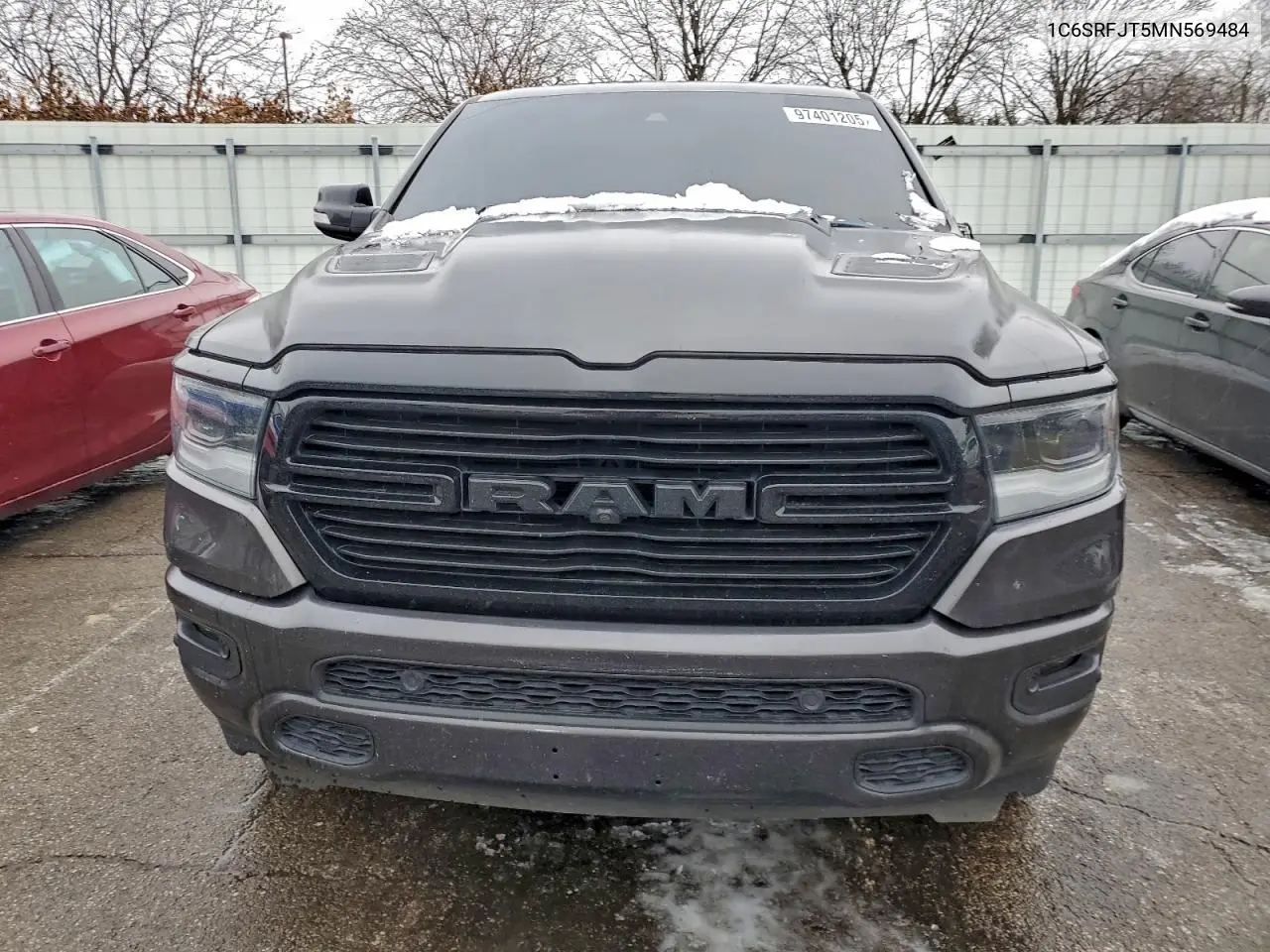 1C6SRFJT5MN569484 2021 Ram 1500 Laramie