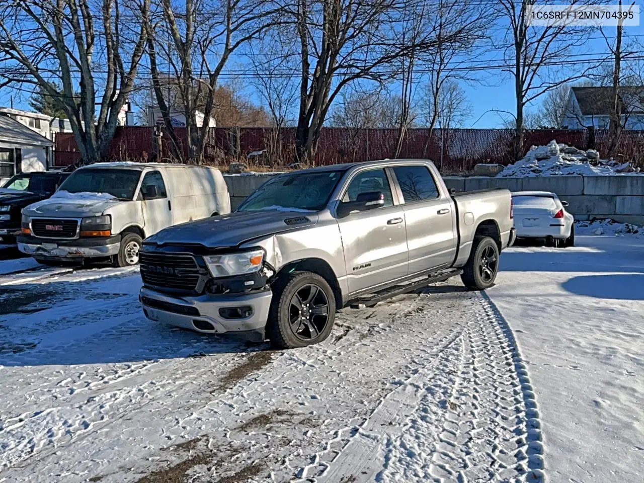 1C6SRFFT2MN704395 2021 Ram 1500 Big Horn/Lone Star