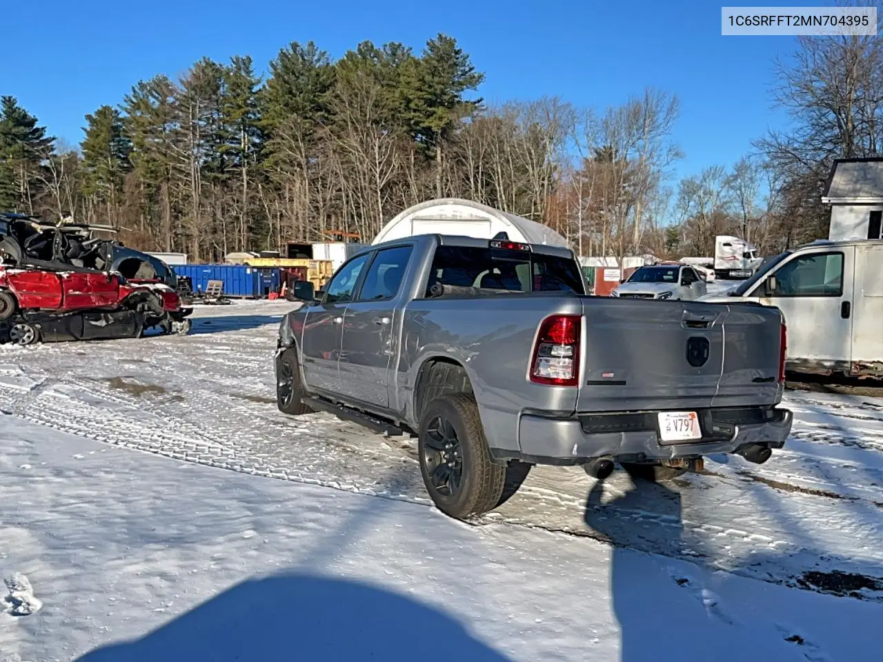 1C6SRFFT2MN704395 2021 Ram 1500 Big Horn/Lone Star