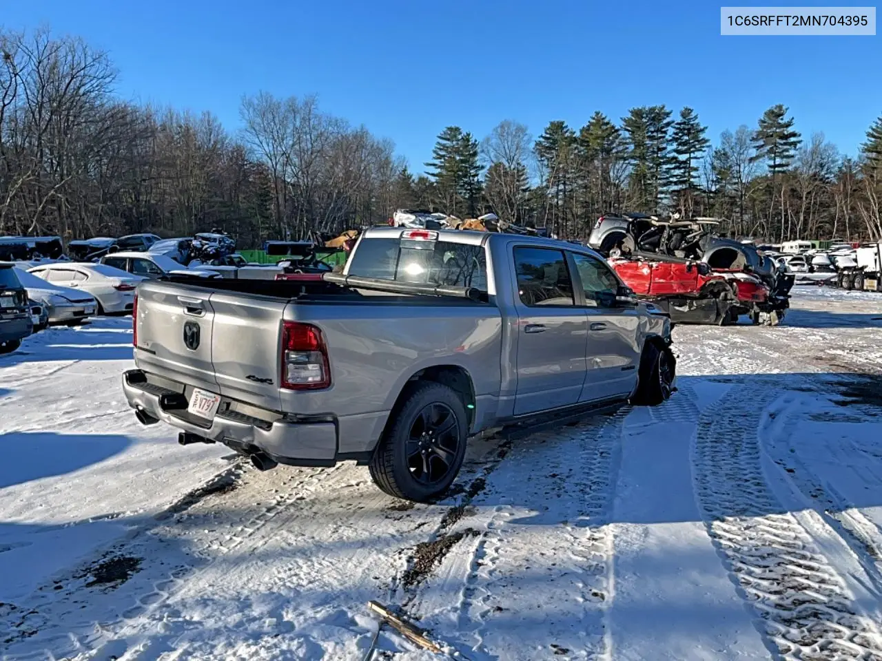 1C6SRFFT2MN704395 2021 Ram 1500 Big Horn/Lone Star