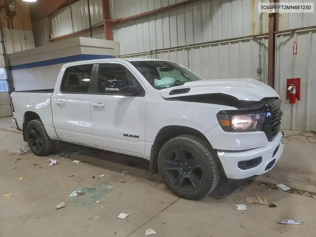 1C6SRFFT2MN681250 2021 Ram 1500 Big Horn/Lone Star