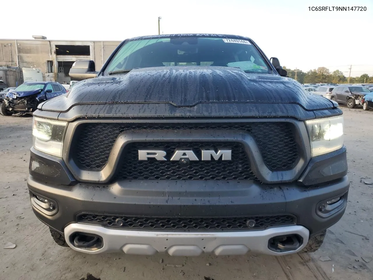 2022 Ram 1500 Rebel VIN: 1C6SRFLT9NN147720 Lot: 72449144