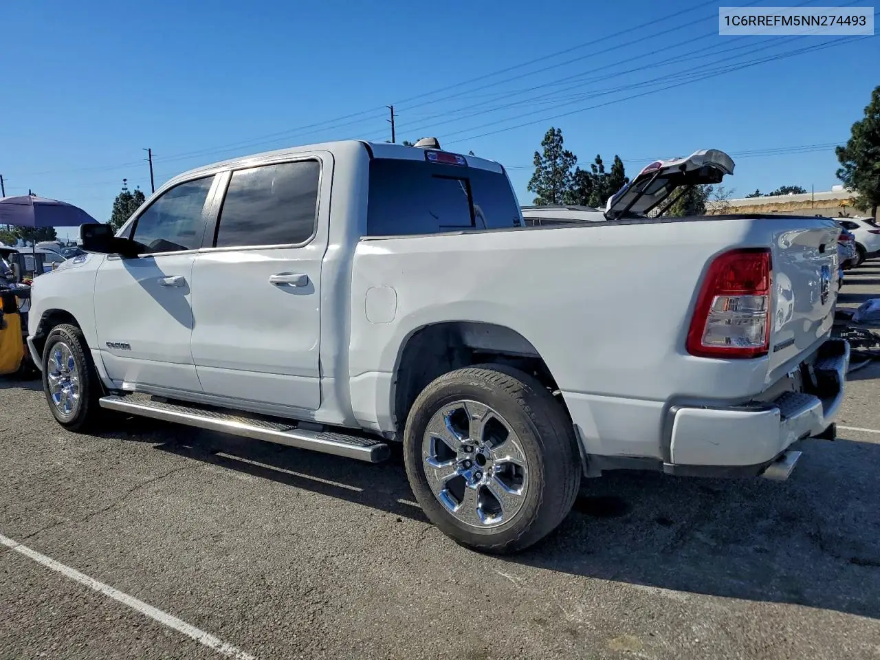 1C6RREFM5NN274493 2022 Ram 1500 Big Horn/Lone Star