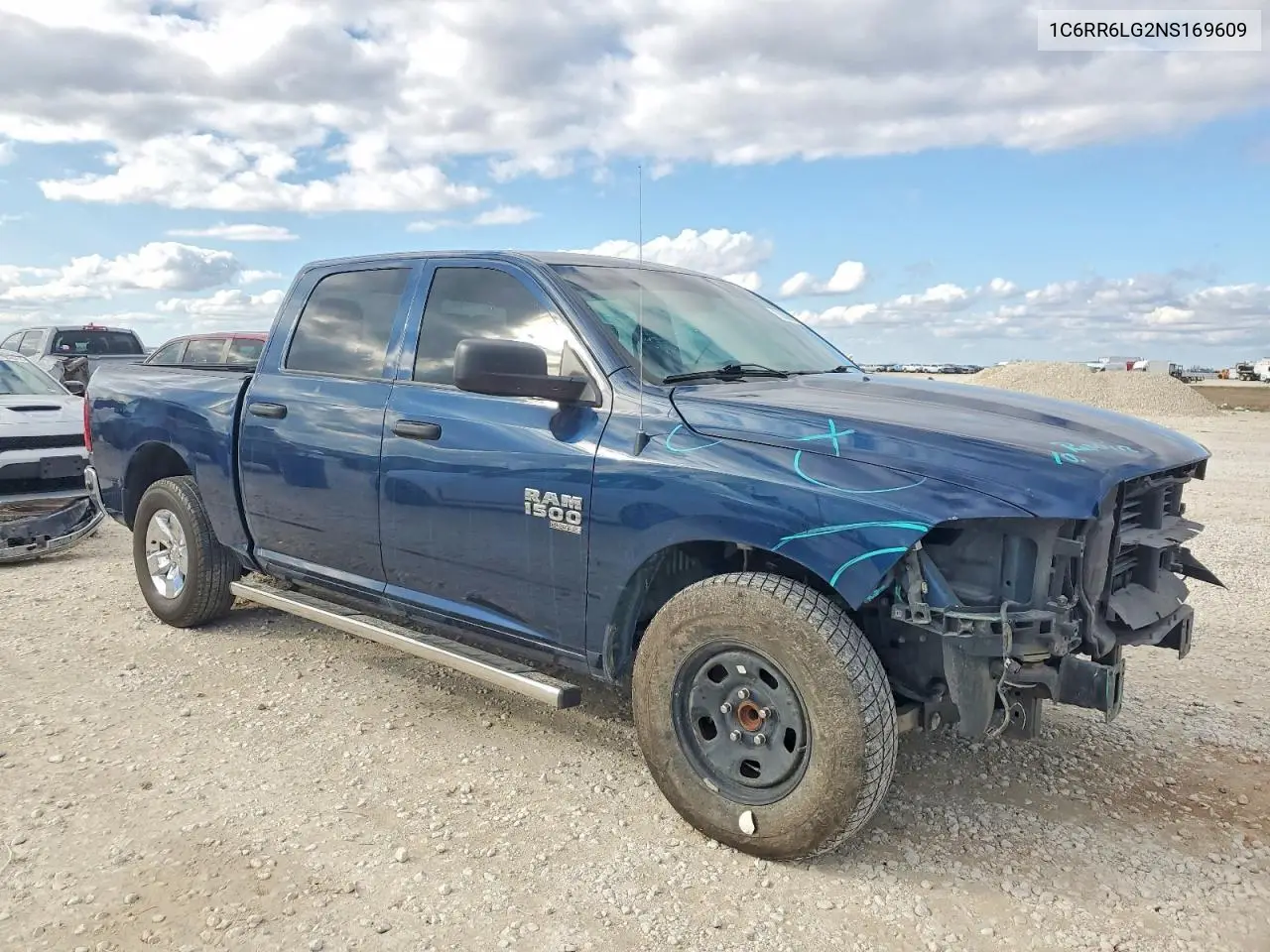 1C6RR6LG2NS169609 2022 Ram 1500 Classic Slt