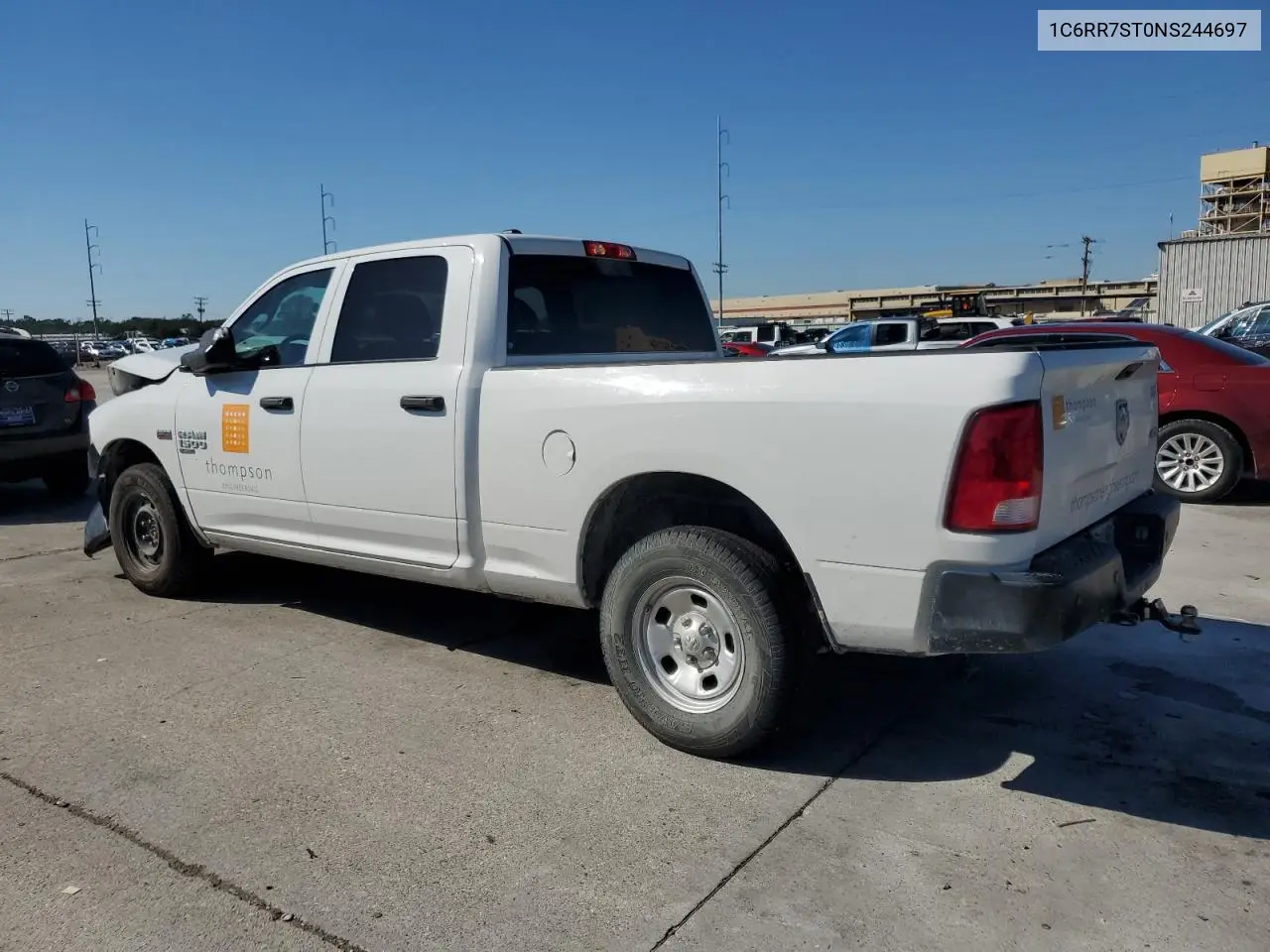 1C6RR7ST0NS244697 2022 Ram 1500 Classic Tradesman