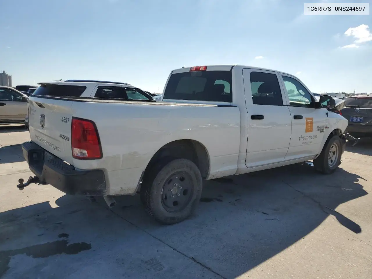 1C6RR7ST0NS244697 2022 Ram 1500 Classic Tradesman
