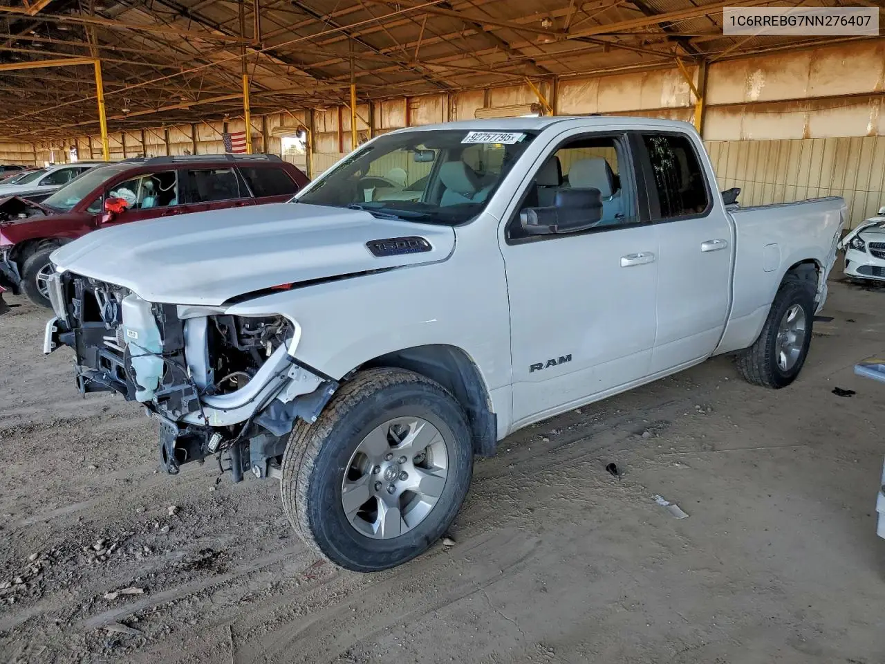 1C6RREBG7NN276407 2022 Ram 1500 Big Horn/Lone Star