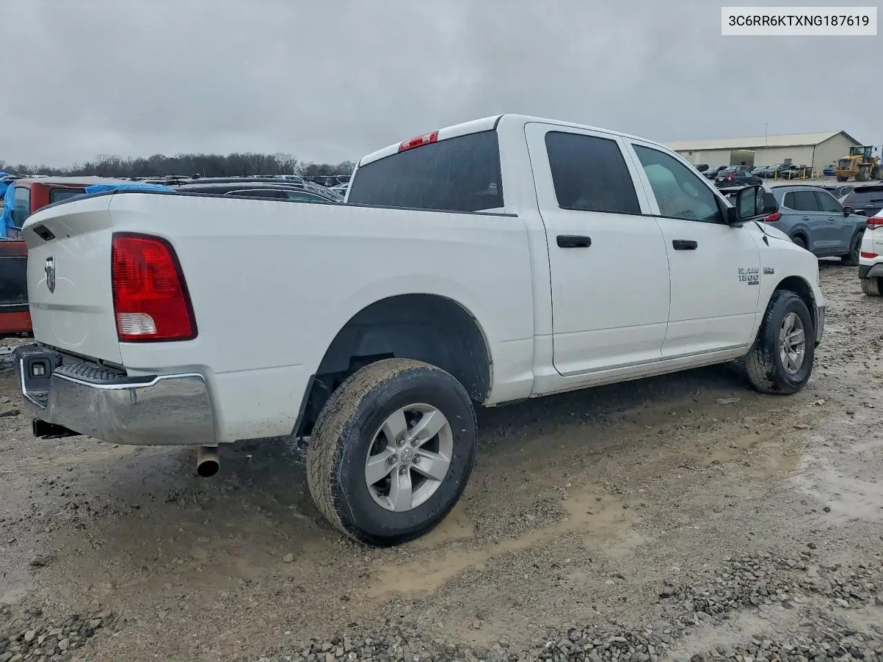3C6RR6KTXNG187619 2022 Ram 1500 Classic Tradesman