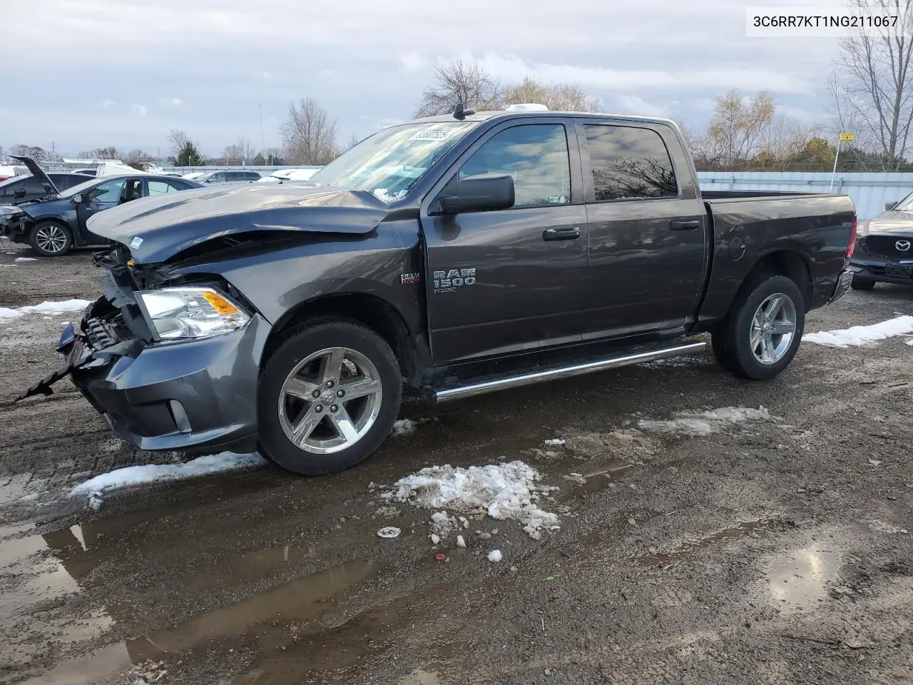 3C6RR7KT1NG211067 2022 Ram 1500 Classic Tradesman