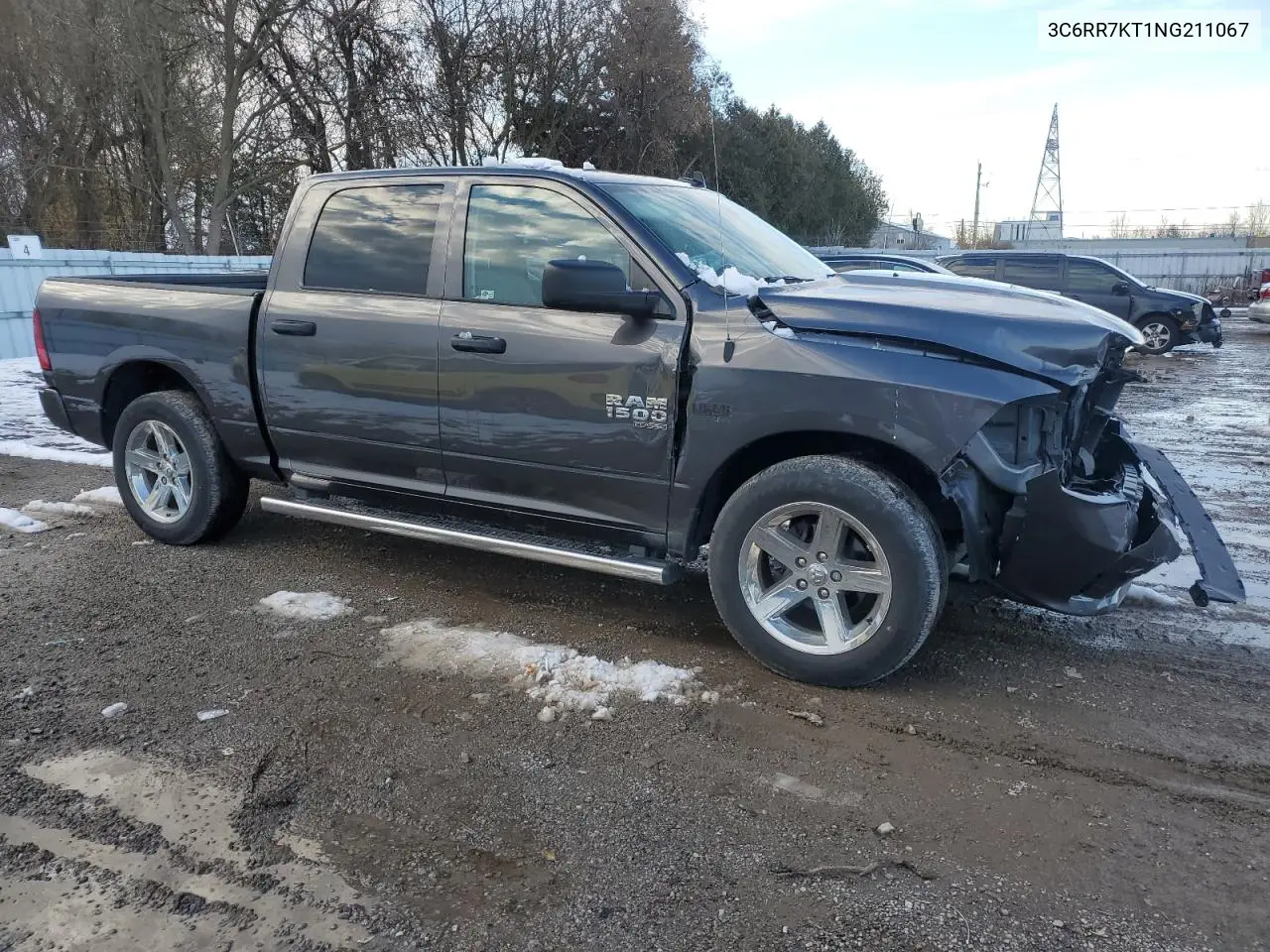 3C6RR7KT1NG211067 2022 Ram 1500 Classic Tradesman