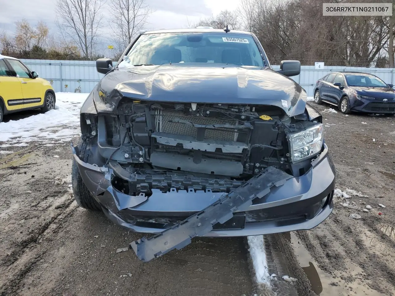 3C6RR7KT1NG211067 2022 Ram 1500 Classic Tradesman