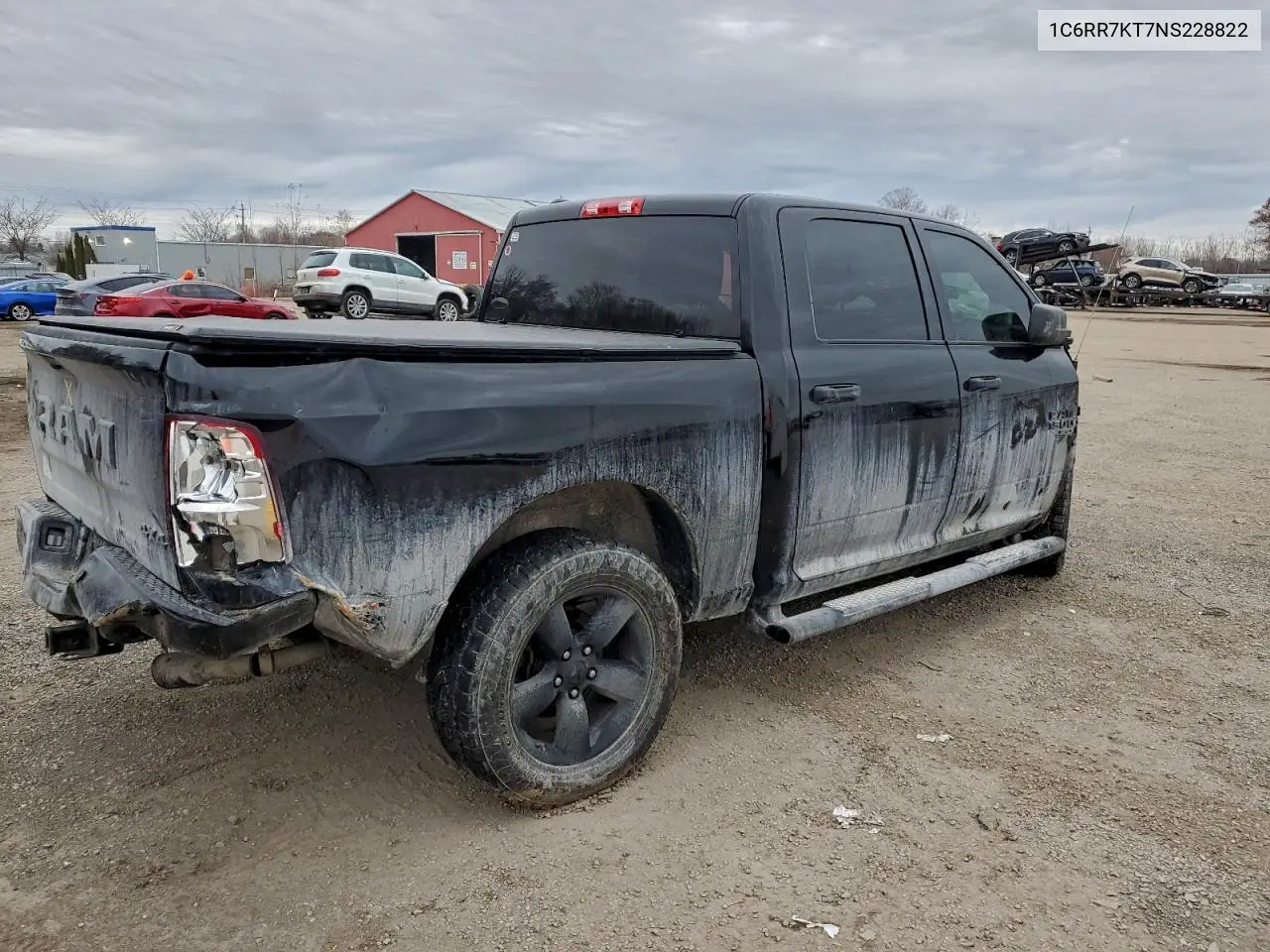 1C6RR7KT7NS228822 2022 Ram 1500 Classic Tradesman