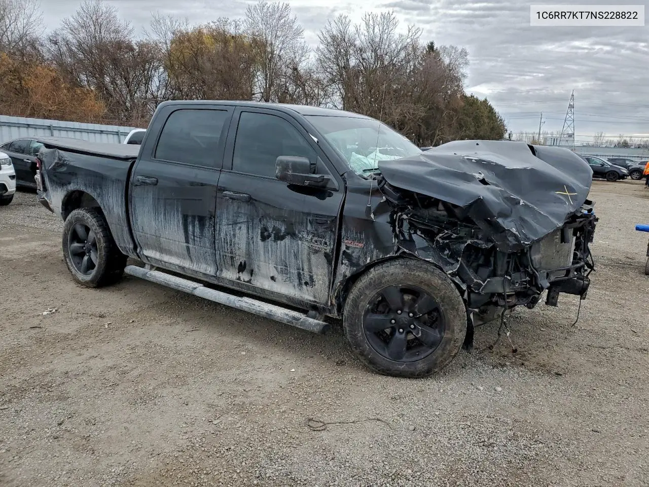 1C6RR7KT7NS228822 2022 Ram 1500 Classic Tradesman