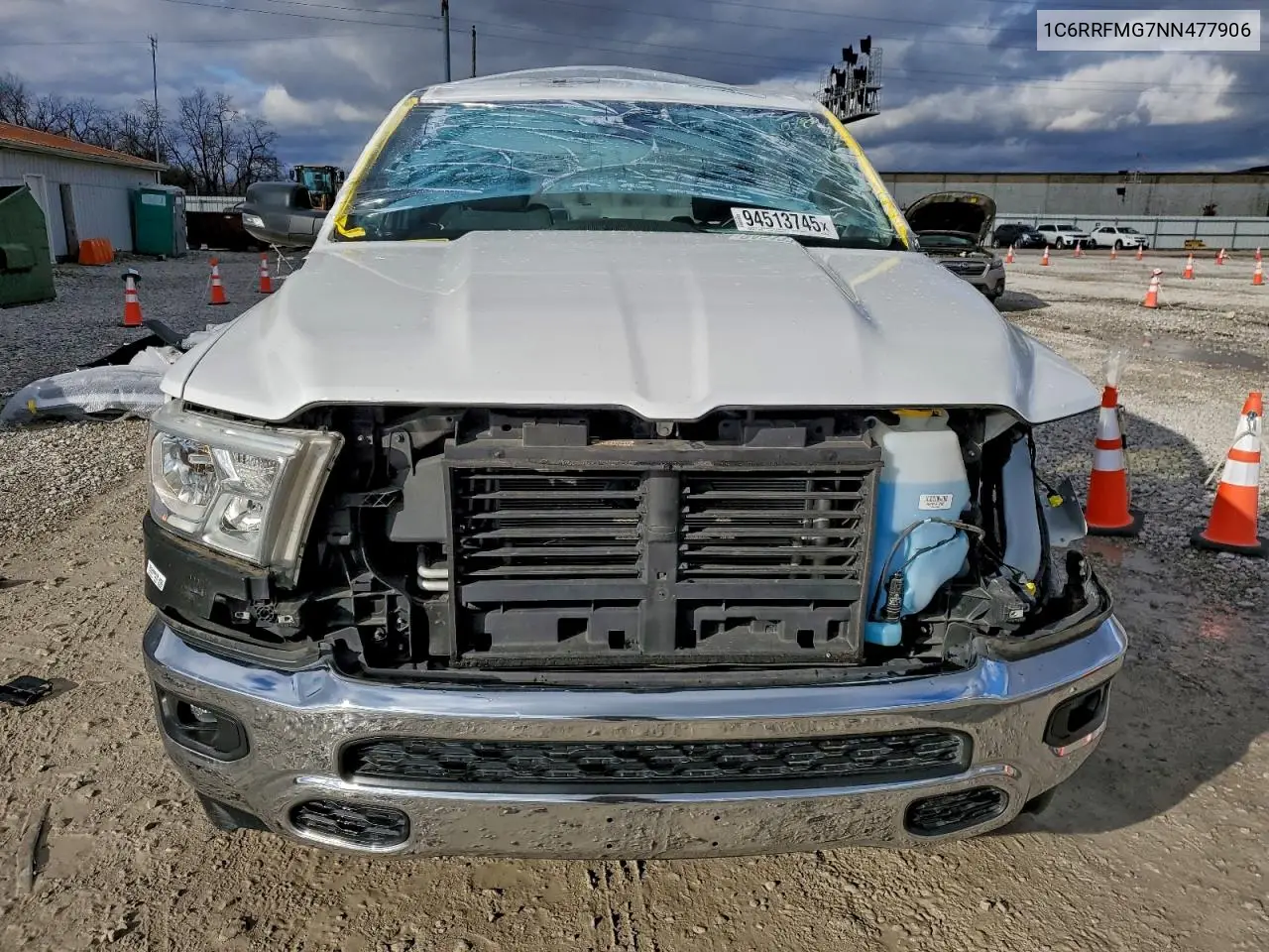 1C6RRFMG7NN477906 2022 Ram 1500 Big Horn/Lone Star