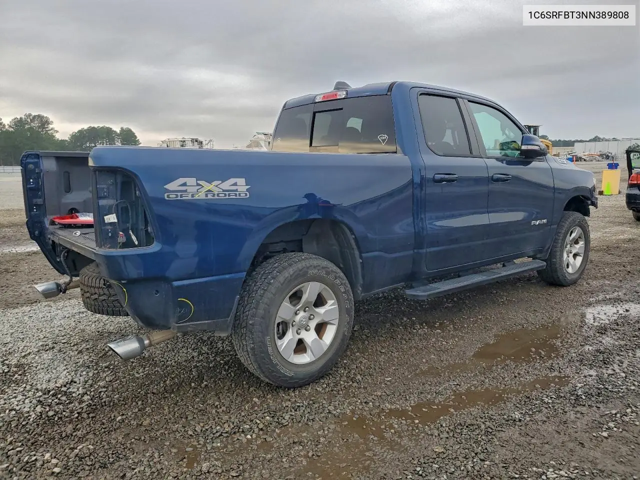 1C6SRFBT3NN389808 2022 Ram 1500 Big Horn/Lone Star