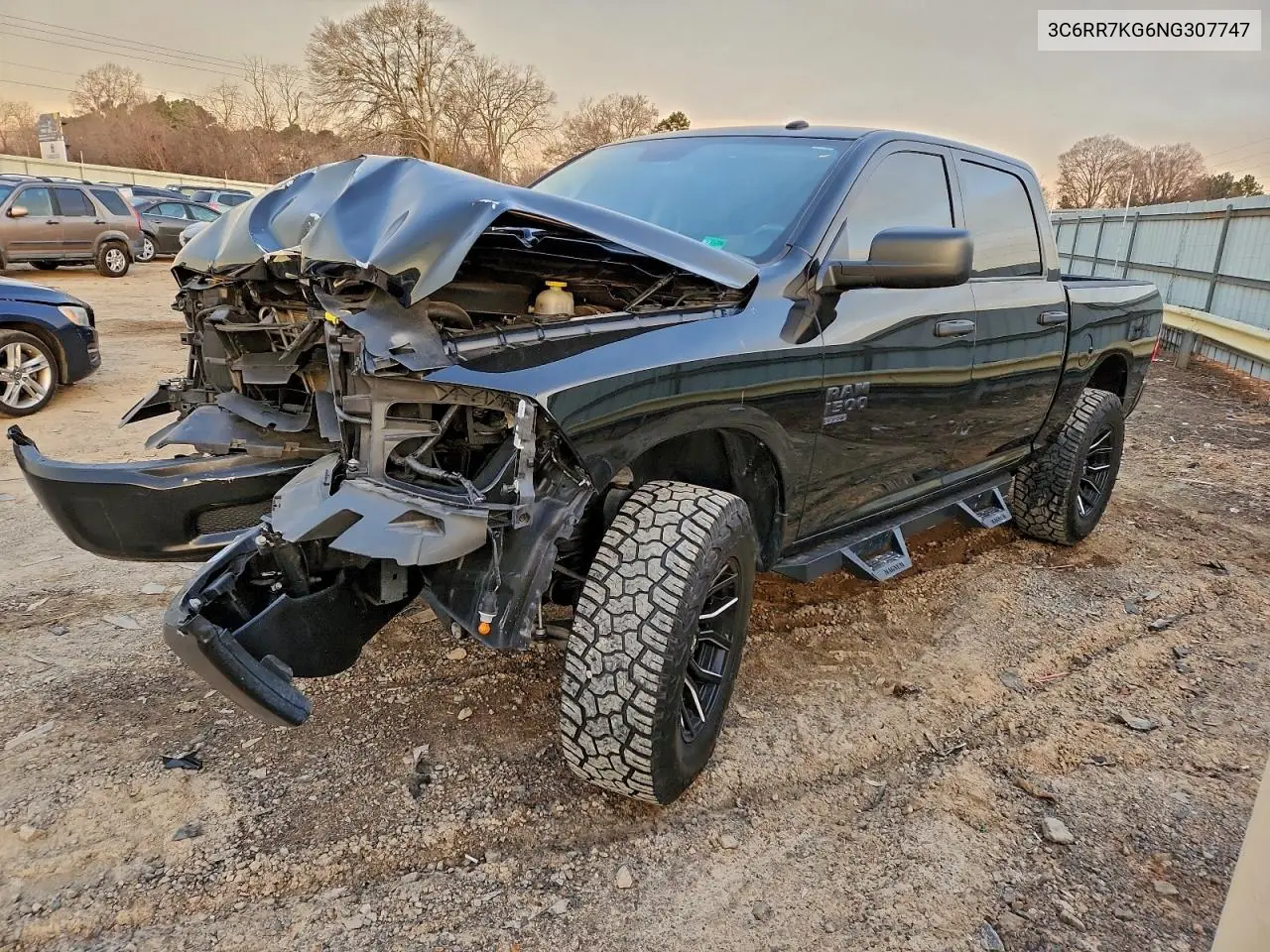 3C6RR7KG6NG307747 2022 Ram 1500 Classic Tradesman