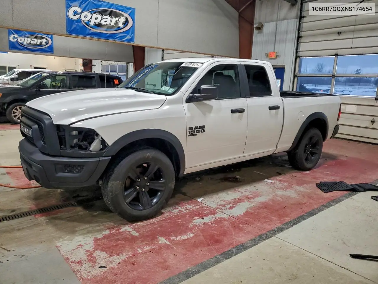 1C6RR7GGXNS174654 2022 Ram 1500 Classic Slt