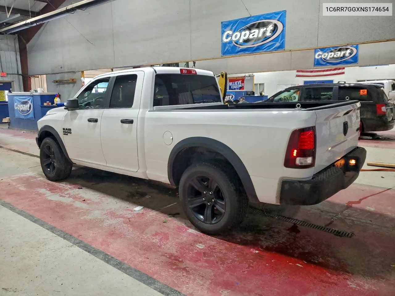 1C6RR7GGXNS174654 2022 Ram 1500 Classic Slt
