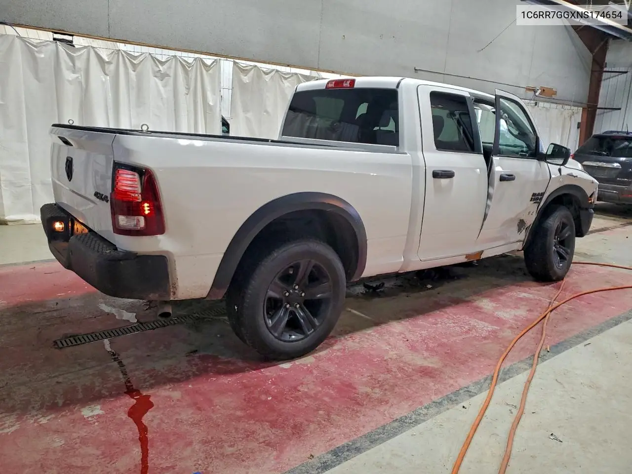 1C6RR7GGXNS174654 2022 Ram 1500 Classic Slt