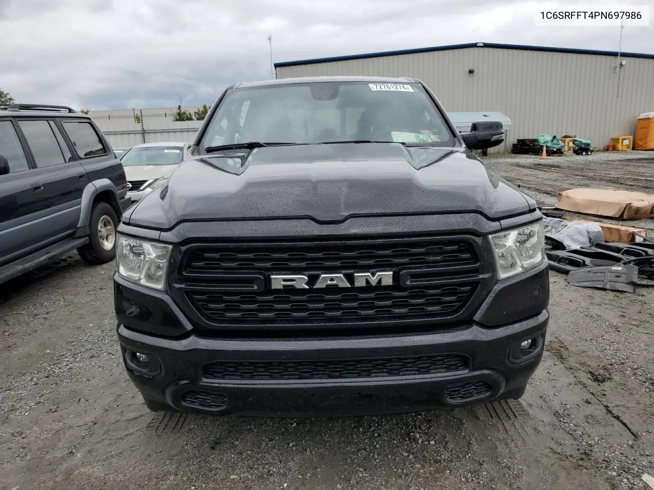 2023 Ram 1500 Big Horn/Lone Star VIN: 1C6SRFFT4PN697986 Lot: 72761274