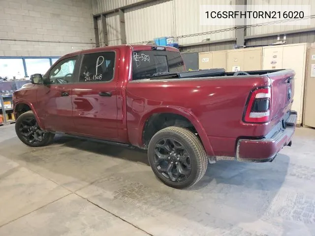 2024 Ram 1500 Limited VIN: 1C6SRFHT0RN216020 Lot: 60917354