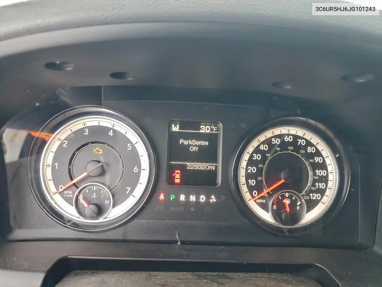 3C6UR5HJ6JG101243 2018 Ram 2500 St