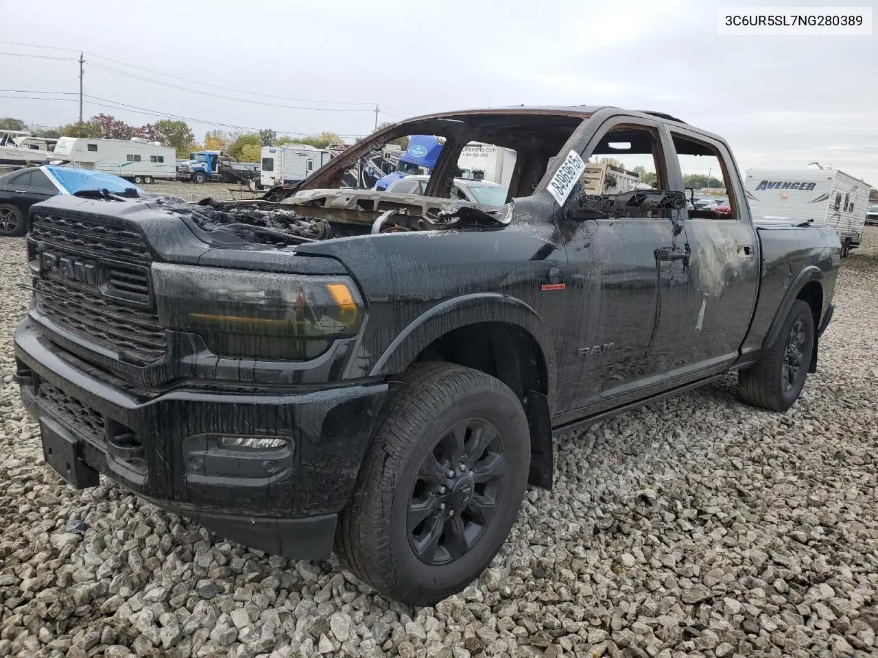 3C6UR5SL7NG280389 2022 Ram 2500 Limited