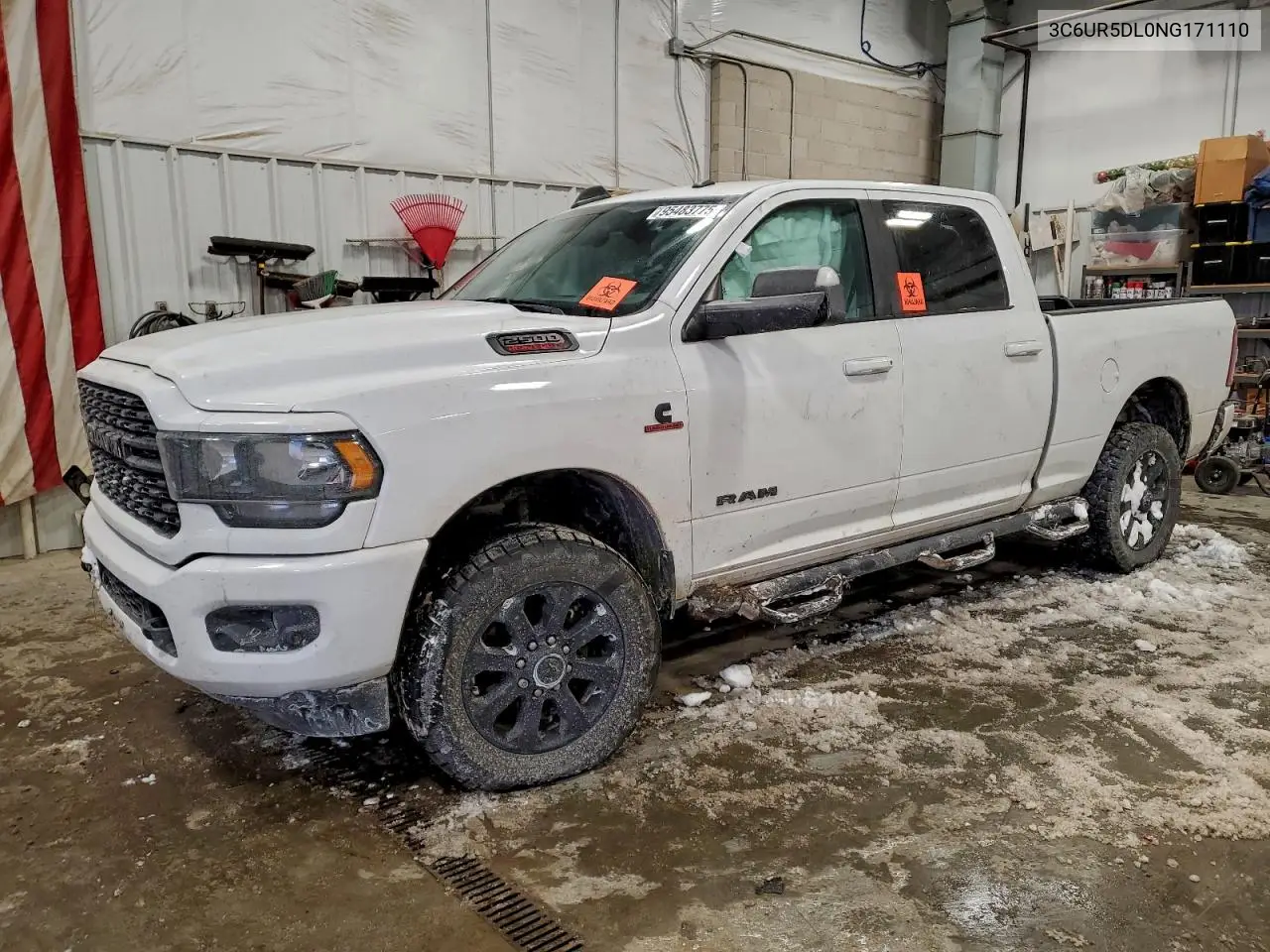 3C6UR5DL0NG171110 2022 Ram 2500 Big Horn/Lone Star