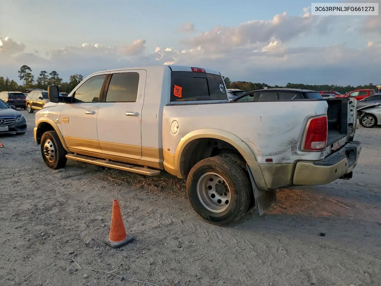 3C63RPNL3FG661273 2015 Ram 3500 Longh