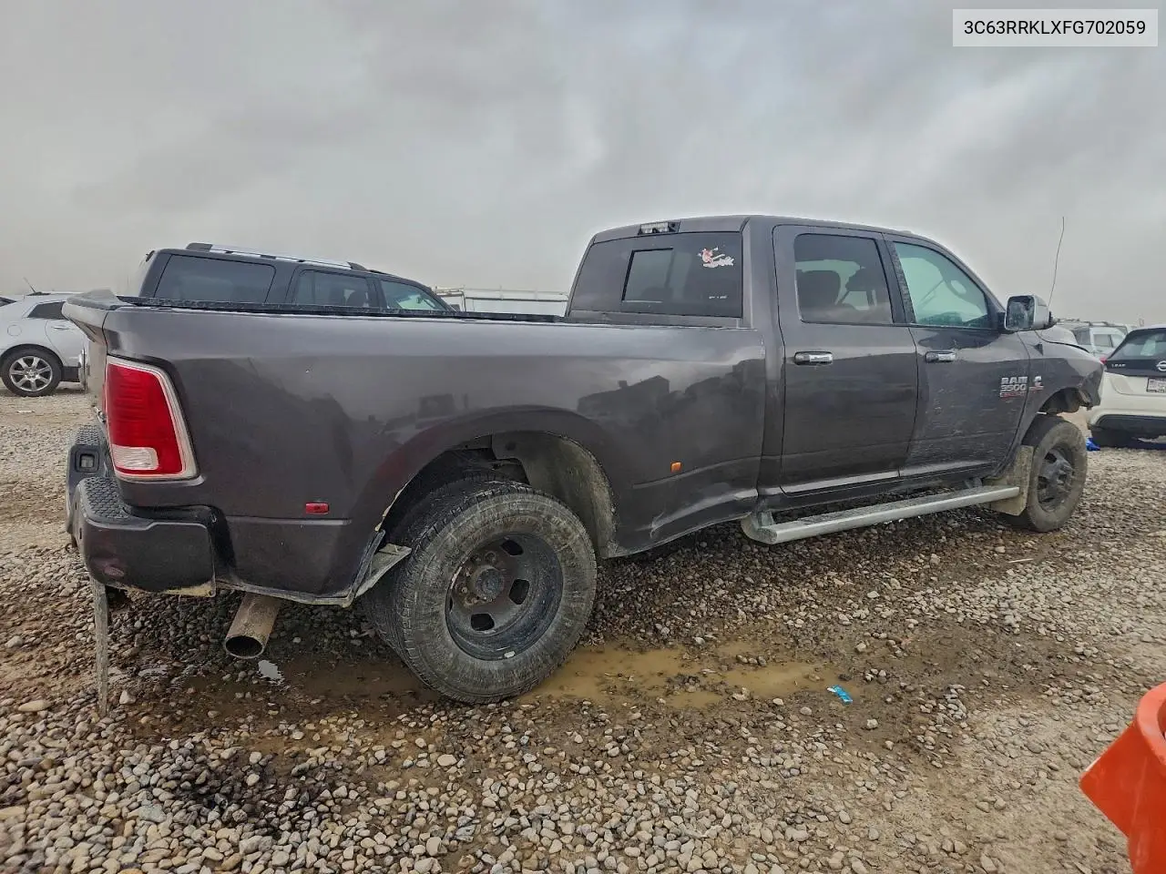 3C63RRKLXFG702059 2015 Ram 3500 Longhorn