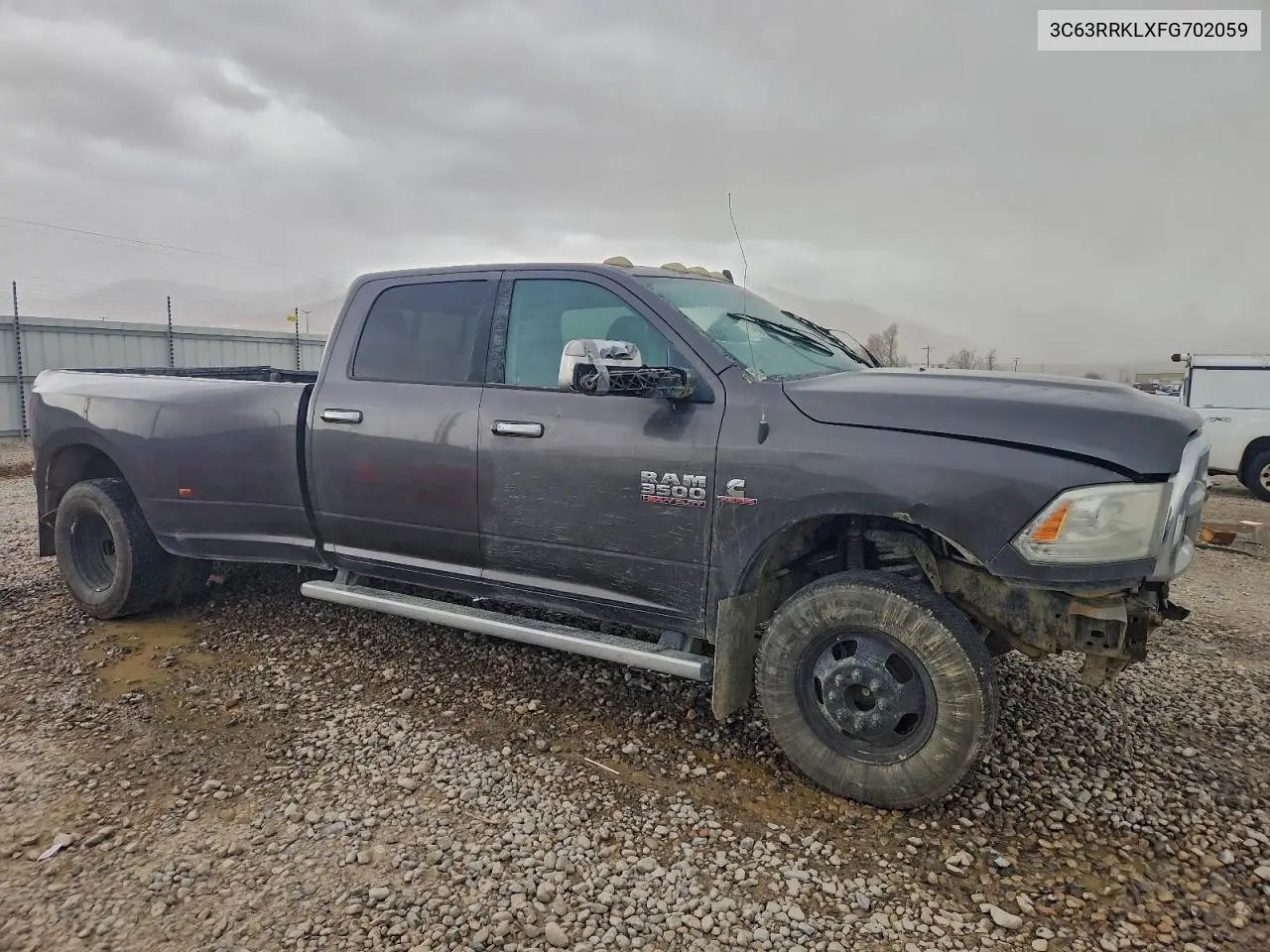 3C63RRKLXFG702059 2015 Ram 3500 Longhorn