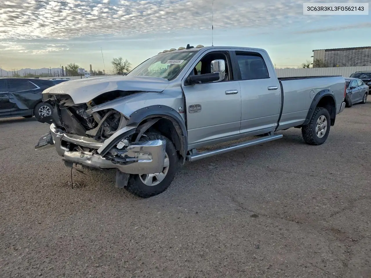 3C63R3KL3FG562143 2015 Ram 3500 Longhorn