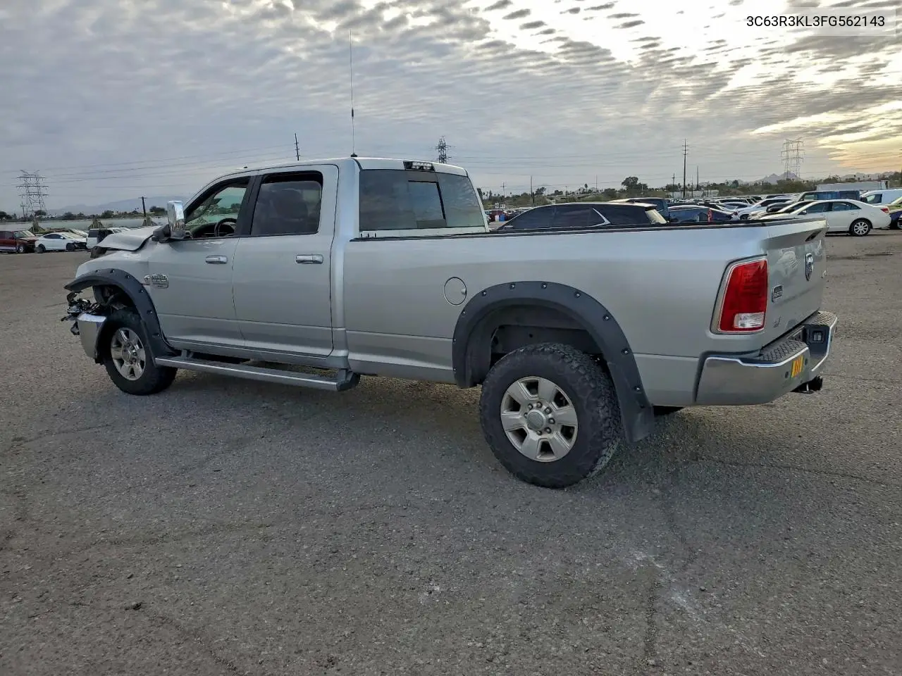 3C63R3KL3FG562143 2015 Ram 3500 Longhorn