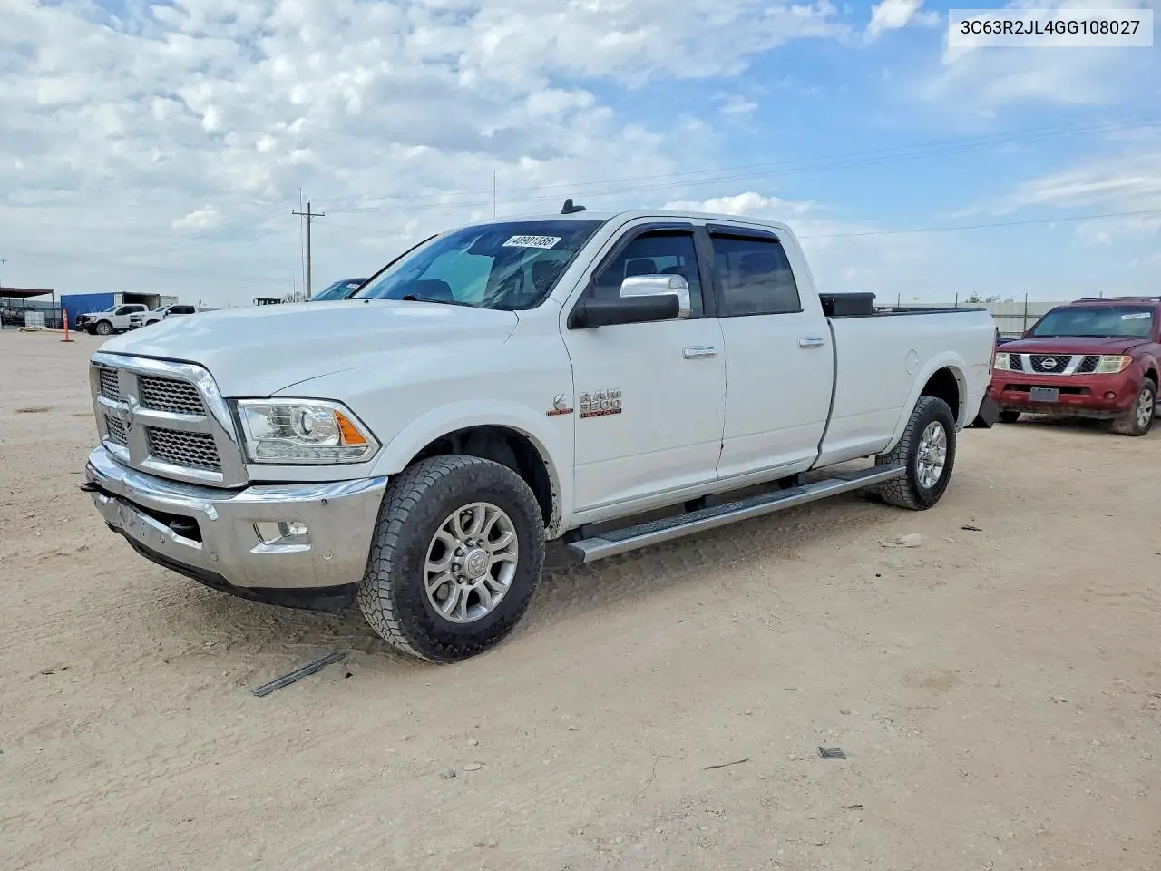 3C63R2JL4GG108027 2016 Ram 3500 Laramie