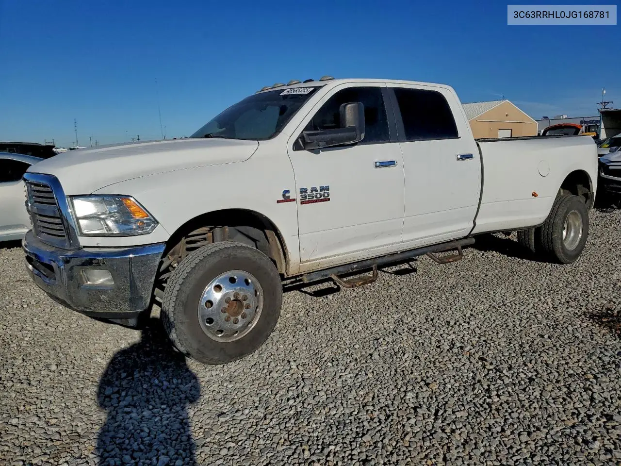 3C63RRHL0JG168781 2018 Ram 3500 Slt