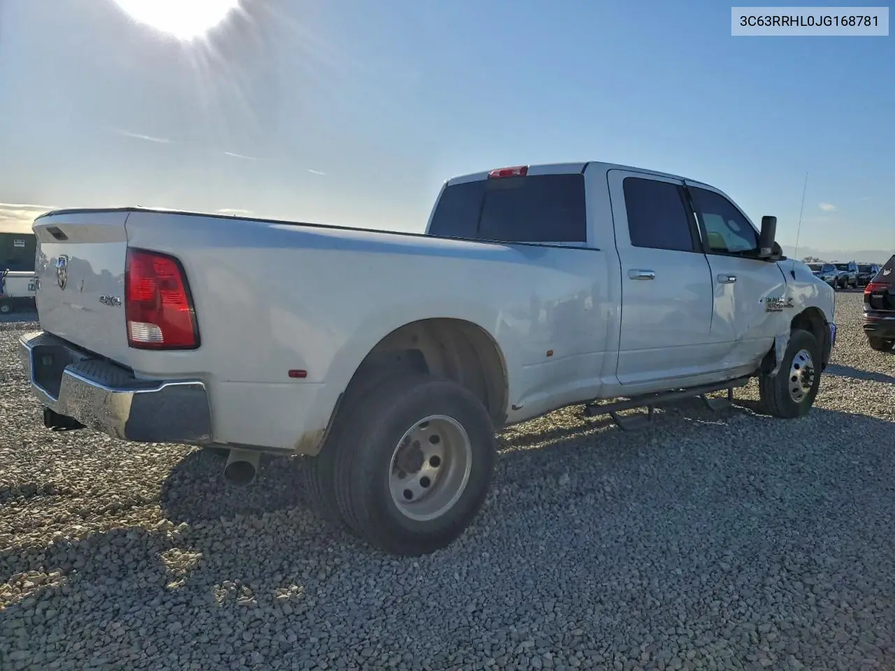 3C63RRHL0JG168781 2018 Ram 3500 Slt
