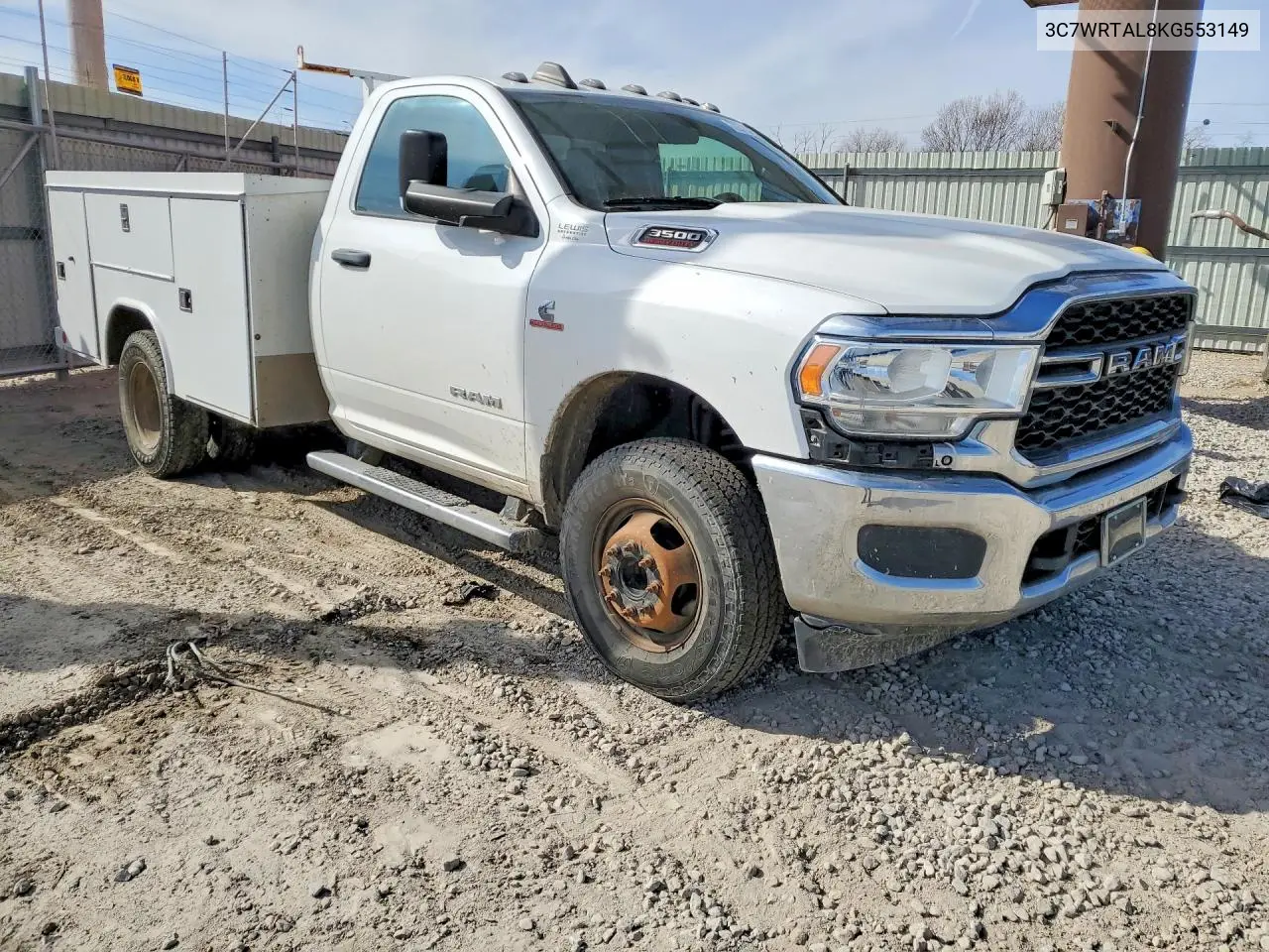 3C7WRTAL8KG553149 2019 Ram 3500