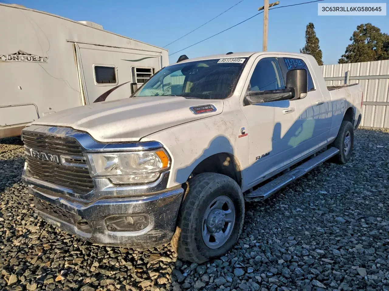 3C63R3LL6KG580645 2019 Ram 3500 Big Horn