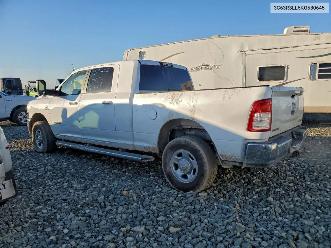 3C63R3LL6KG580645 2019 Ram 3500 Big Horn