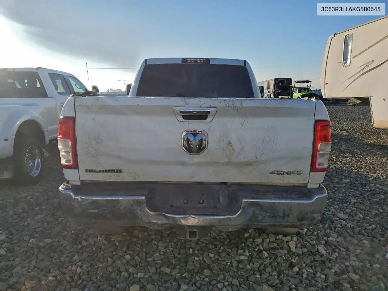 3C63R3LL6KG580645 2019 Ram 3500 Big Horn