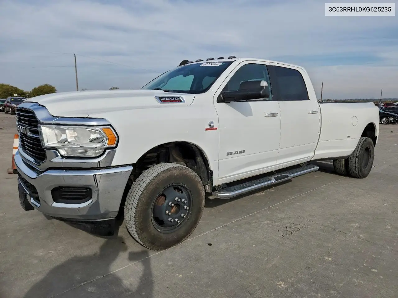3C63RRHL0KG625235 2019 Ram 3500 Big Horn