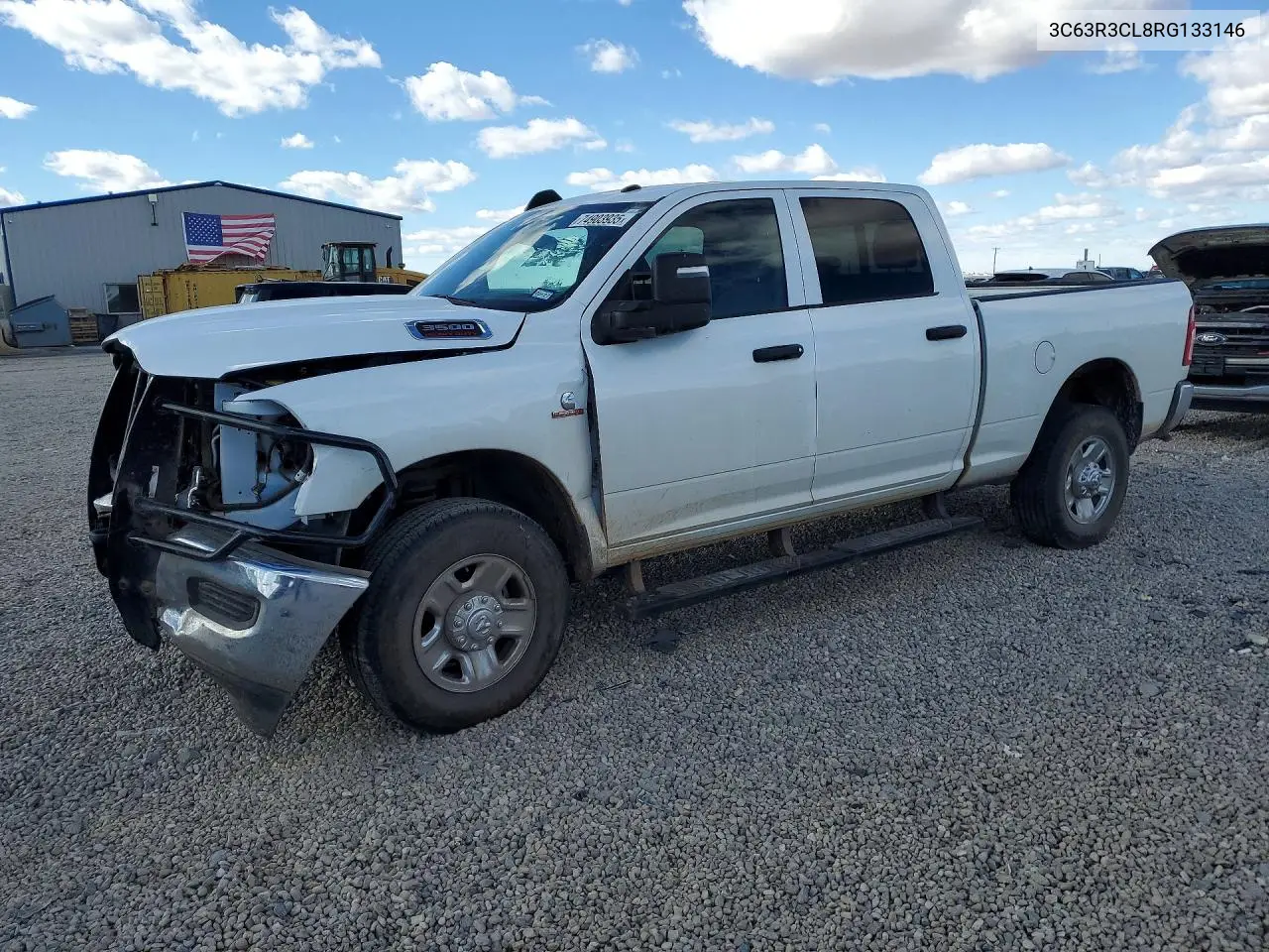 3C63R3CL8RG133146 2024 Ram 3500 Tradesman