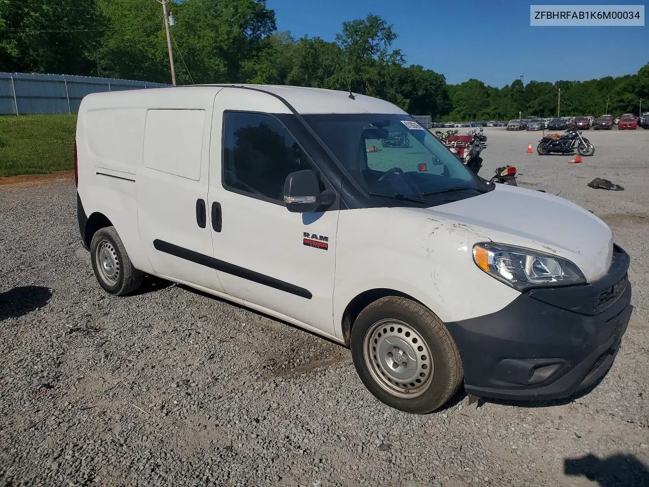 ZFBHRFAB1K6M00034 2019 Ram Promaster City