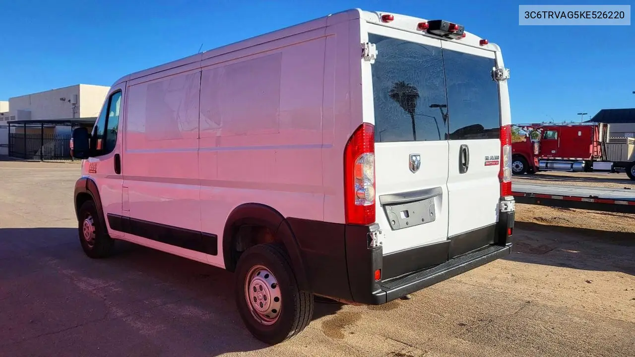 3C6TRVAG5KE526220 2019 Ram Promaster 1500 1500 Standard