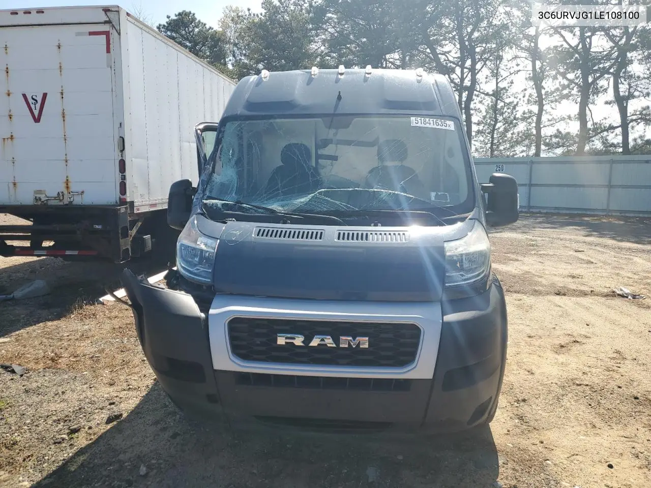 2020 Ram Promaster 3500 3500 High VIN: 3C6URVJG1LE108100 Lot: 56770275