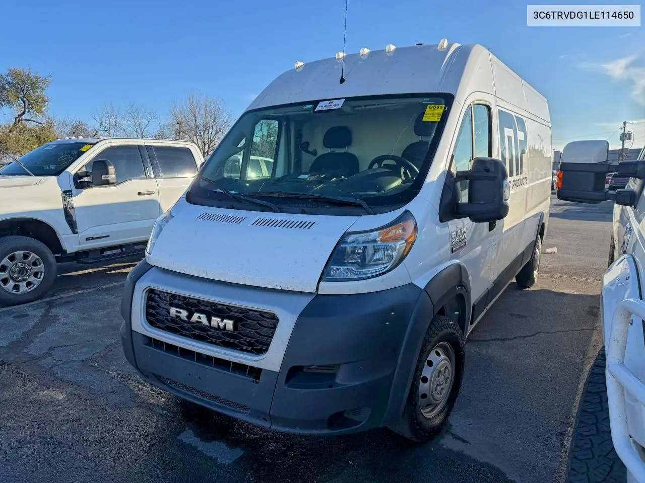 3C6TRVDG1LE114650 2020 Ram Promaster 2500 2500 High