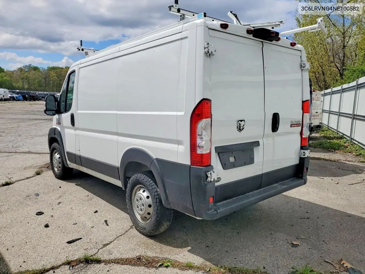 2022 Ram Promaster 1500 1500 Standard VIN: 3C6LRVNG4NE100582 Lot: 47966116